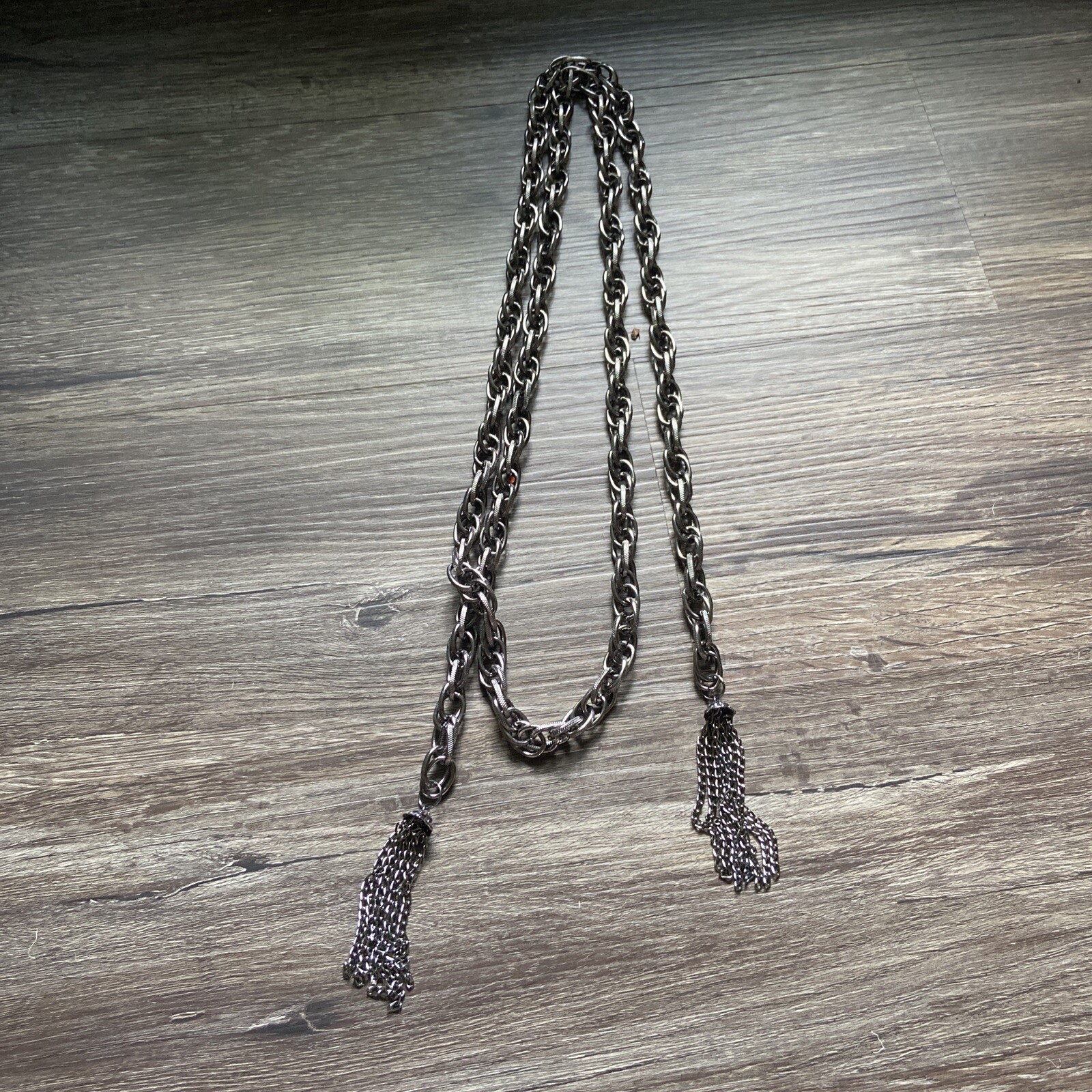 paparazzi jewelry wrap necklace brushed nickel 
