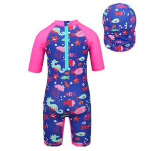 girls shark bathing suit