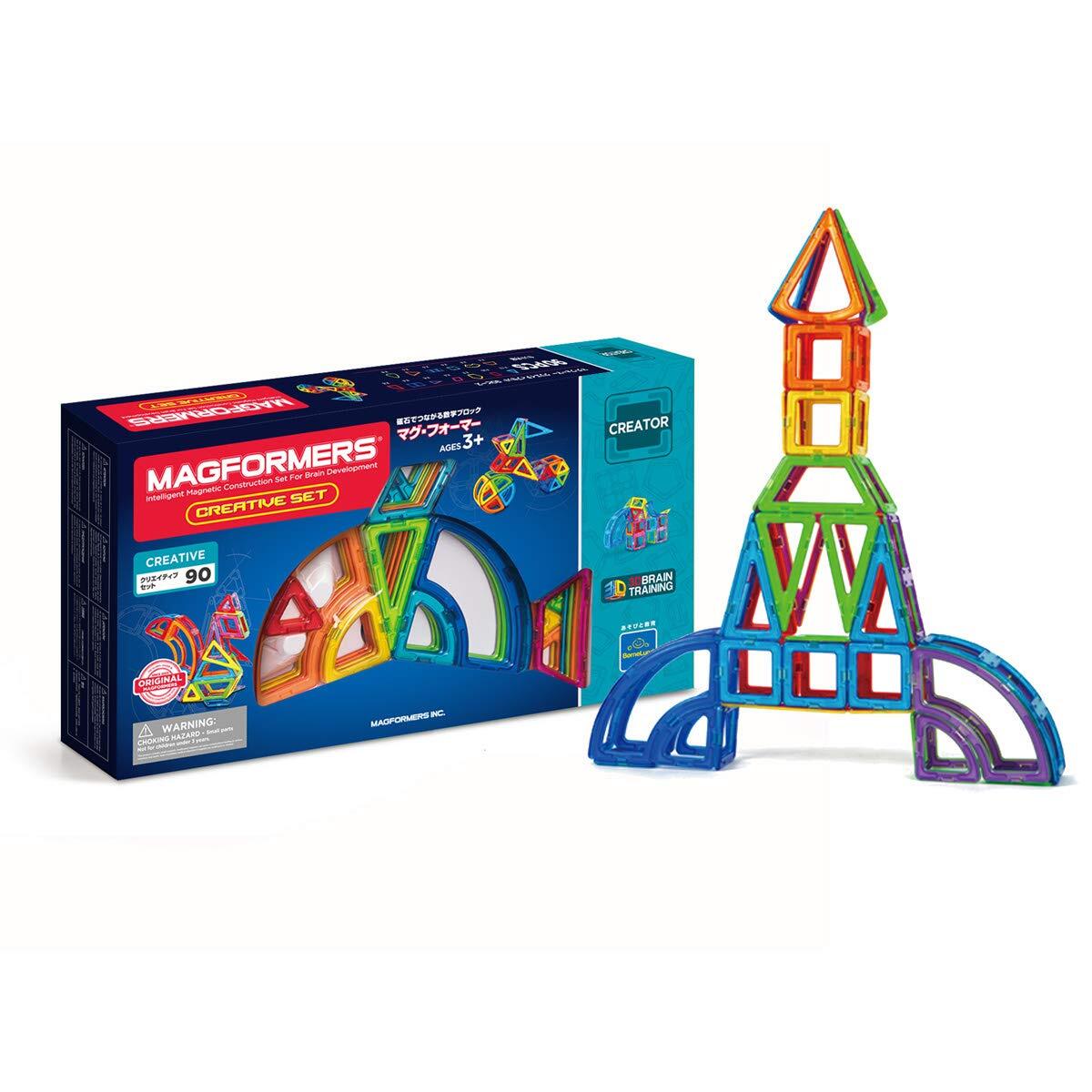 美品】ボールネンド MAGFORMERS 106PCSと車輪のSET Magformers