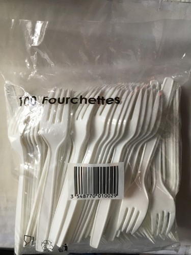 Liacere 200 Pièces Fourchettes En Plastique Or Réutilisables
