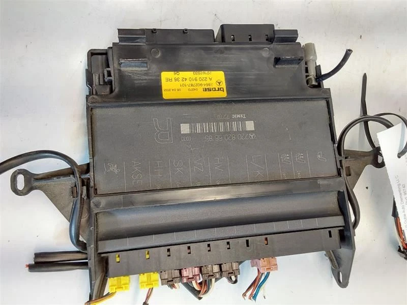 2000-2006 Mercedes-Benz W220 S430 S350 S500 S55 S600 AMG под сиденье компьютер RH  - Изображение 4 из 4