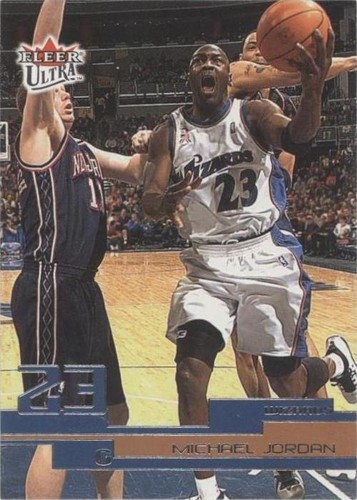 2002-03 Ultra Gold Medallion #23 Michael Jordan BULLS WIZARDS PSA 