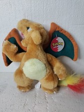 Nintendo Pok mon Charizard 10" Plush 1999 Play by Play With Tags Rare