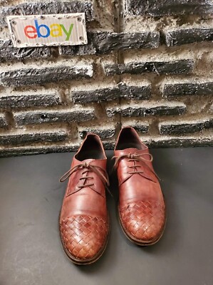 Mens Thompson Original Model Gray Dress Leather Shoes Size 11 US/44 EU ITALY Thompson | Shoes | Original Model Thompson Made In Italy  main image 4