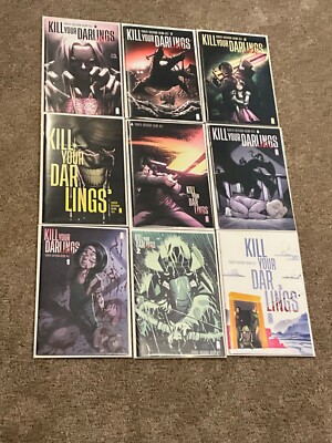 Kill Your Darlings #1-8 Complete Variant Set IMAGE  Robert Quinn NM+