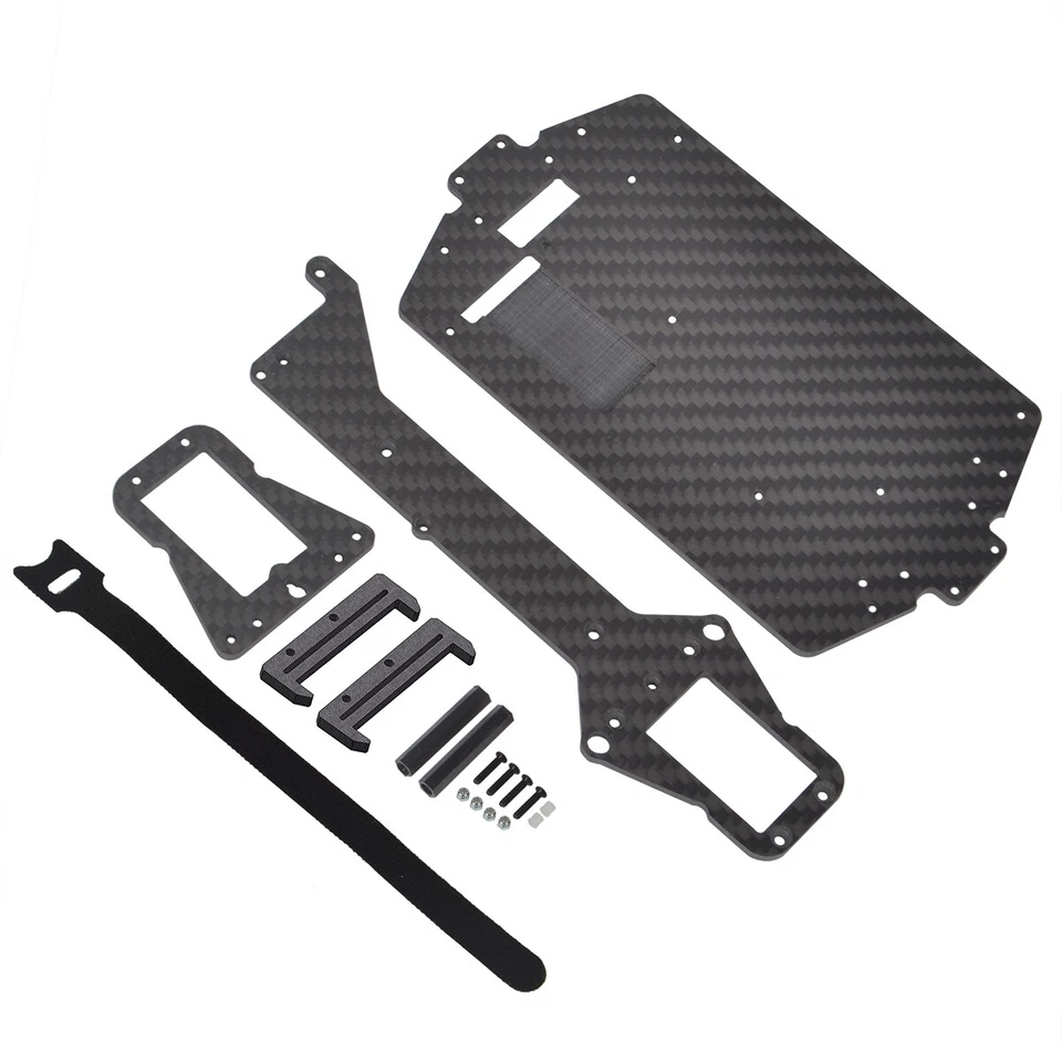 Carbon Fiber Chassis Frame for Traxxas LaTrax 1/18 Rally Teton 4WD Monster Truck - Image 2 of 4