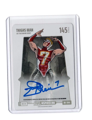 2024 Bo Jackson Battle Arena THIGHS MAN STEEL Auto 145