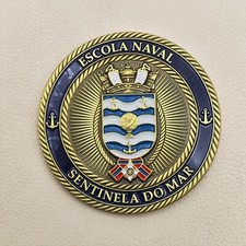 Brazilian Medal ESCOLA NAVAL SENTINELA DO MAR Challenge Coin