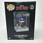 Funko POP! Marvel Die-Cast Captain America Still sealed Shared Exclusive