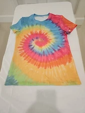 Tie Dye  Adult Pigment Dyed Stylish T-Shirt. XL