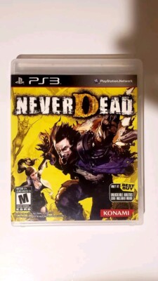 NeverDead (Sony PlayStation 3, 2012) Best Buy Edition Cib 