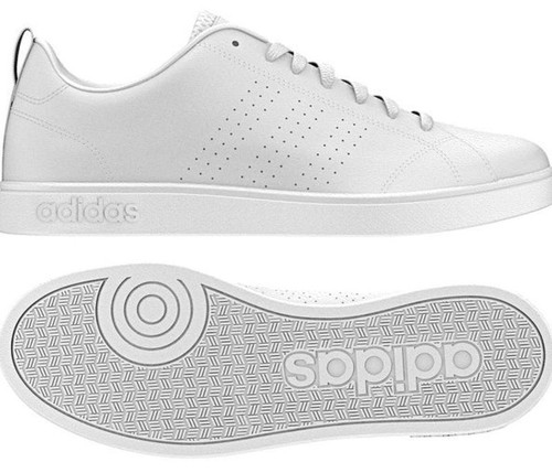 adidas advantage leather trainers mens