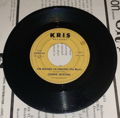 Cookie Jackson Need of Love Kris Records K 8082-AA 1970 Deep Northern Soul