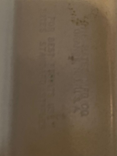 Bates 56 Vintage Tan Brown 8" Stapler Retro Bakelite Grip Made In New Jersey USA - Picture 13 of 13