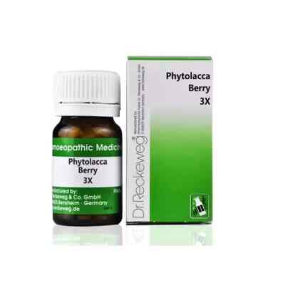 Pack of 2 Dr. Reckeweg Phytolacca Berry Tablet 3X (20g Tablets) - Free Shipping