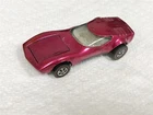 HOT WHEELS RED LINE TORERO ROSE w WHITE INTERIOR CLEAN C8 CONDITION