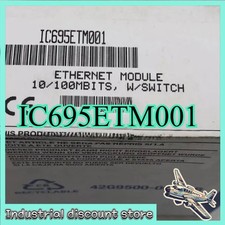 NEW GE FANUC IC695ETM001 ETHERNET MODULE IC695ETM001 Fast Shipping