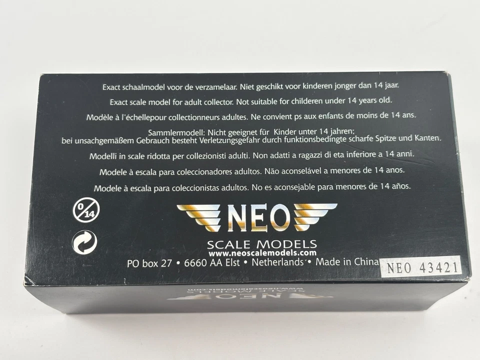 NEO SCALE MODELS 1:43 - ALVIS TE 21 DHC - #43421 - Photo 4/4