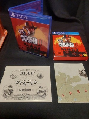 Sony PlayStation 4 PS4 Red Dead Redemption II 2 Special Edition