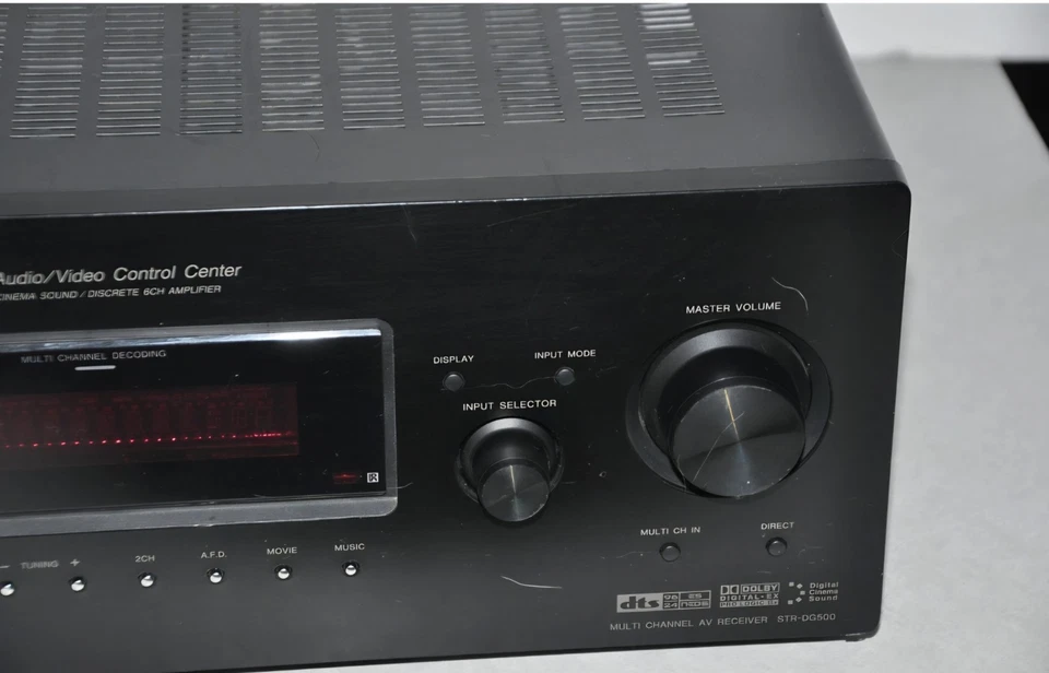 Sony STR-DG500 6.1 Ch AV Home Theater Surround Sound Receiver Tested & Working - Image 4 of 4