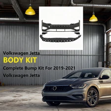 Complete Bumper Kits Fits 2019-2021 Volkswagen VW Jetta VW1000239 VW1091100