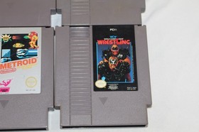Lot of 6 NES Games: Metroid, WCW, Code Name Viper, Blaster Master, Tecmo SB!