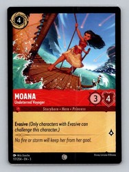 Moana - Undeterred Voyager 117/204 Into the Inklands Common