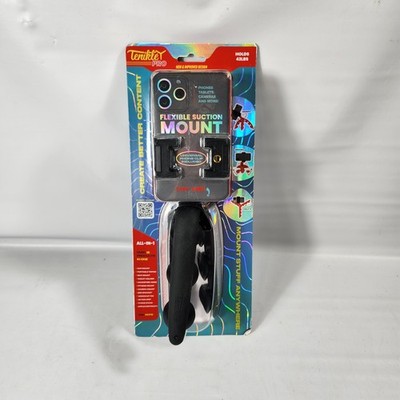 Tenikle PRO Flexible Tripod Bendable Suction Cup Camera & Phone Mount Black NEW