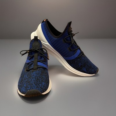 New Balance Men s Lazr 11.5 Blue Black Fresh Foam Slip In Comfort