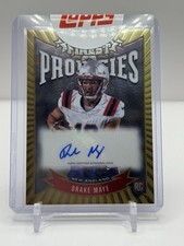Drake Maye 2024 Topps Finest #P-DM Prodigies Auto Rookie RC TOPPS SEALED