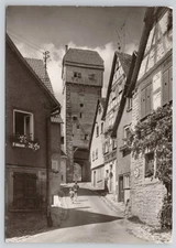 Rothenburg ob der Tauber Germany Postcard