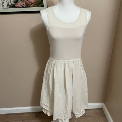 Vera Moda Womens Dress Size 38 10 Pleated Sleeveless 