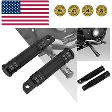 Motorcycle Foot Pegs Rest Male Mount Footpegs Billet Pedals Footrests Fit for...