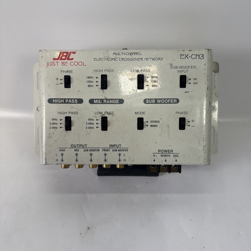 JBC EX-CN3 Multi Channel Electronic Crossover Network Old School | TESTED