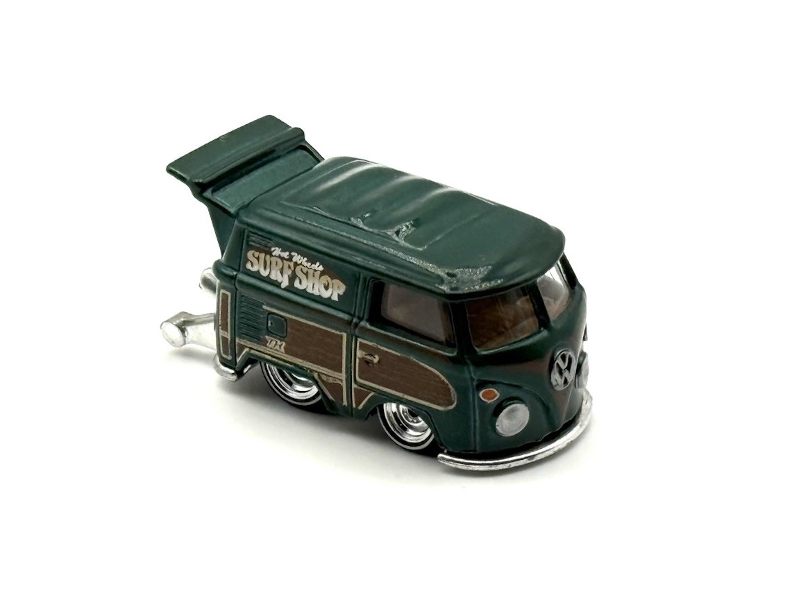 2015 Hot Wheels Super Treasure Hunt Kool Kombi HW City 73/250 Green Loose