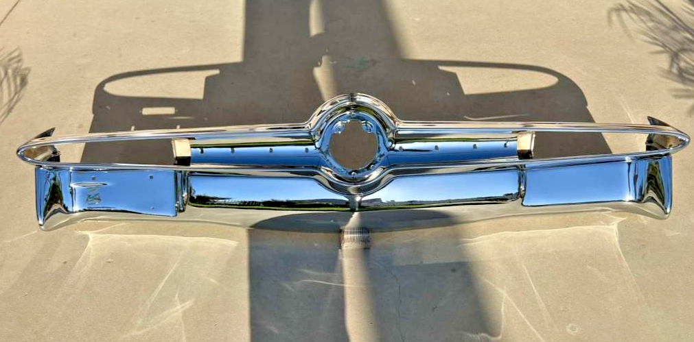【最終値下げ】チャールズファジーノ希少作品 91年bumpertobumper X CHRYSLER IMPERIAL NEW TRIPLE PLATED CHROME REAR IMPACT BUMPER