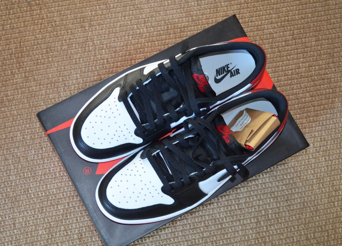 Jordan 1 Low Black Toe for Sale | Authenticity Guaranteed | eBay