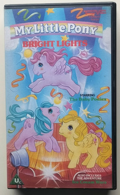 My Little Pony - Bright Lights  - 56 MIN - 1988 MSD Video - VHS C8