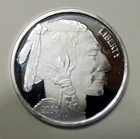 $5.75  UNDER SPOT ~ 2014 Indian Head Buffalo Silver Round   .999 Fine  1 Troy Oz