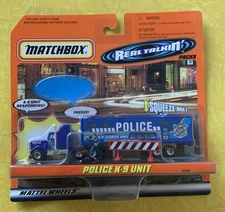 1998 Matchbox Real Talkin' POLICE K-9 UNIT ~New Old Stock~