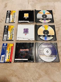 SEGA Saturn Soft Simulation Set of 6
