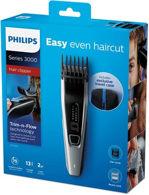 Philips Series 3000 Haarschneider Haarschneidemaschine HC3535/15 schwarz