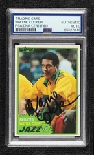 PSA/DNA 1981-82 Topps Wayne Cooper #103 Certified Authentic Auto