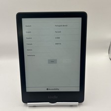 Amazon Kindle Paperwhite 11th Generation 16GB Bluetooth Black M2L3EK, Scratched
