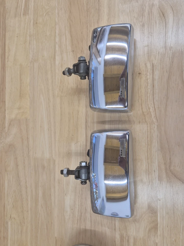 Bosch Nebelscheinwerfer GELB chrom für 70er Jahre Oldtimer. - Bild 4 von 4