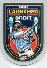 2025 Topps Cosmic Chrome Seiya Suzuki Launched Into Orbit LIO-34 Chicago Cubs