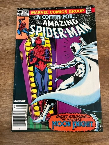 Amazing Spider-Man # 220 VF Marvel Comic Book Goblin Kingpin Mary Jane 2 J438