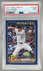 155016605 Paul Skenes 2024 Topps Update #US288 Royal Blue Rookie RC PSA 9