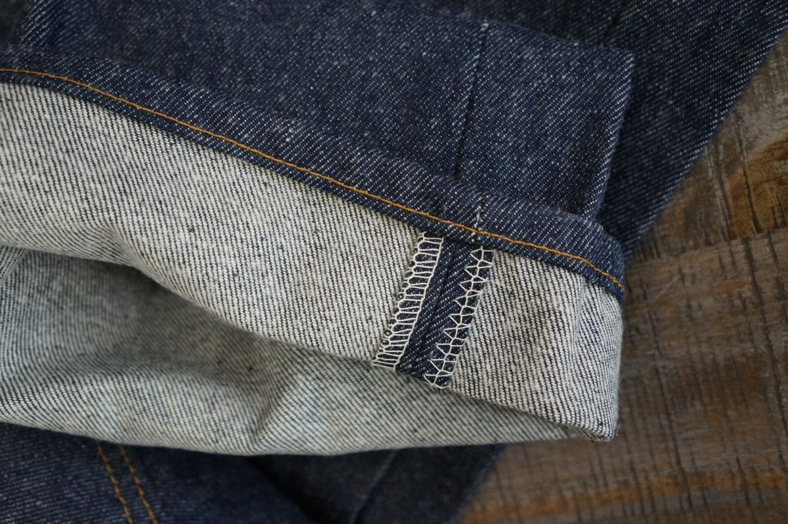 Vintage 1994 Levis 501XX SHRINK-TO-FIT Button Fly Jeans USA Made Mens 46x32 image 7