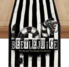 New Beetlejuice Table Runner 13x72 inches 